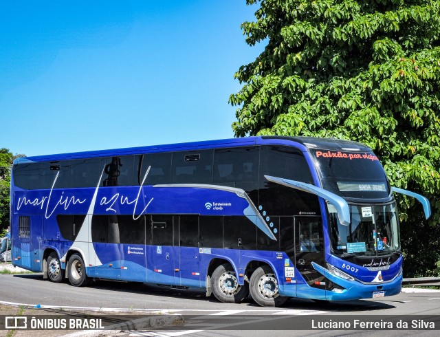 Marlim Azul Turismo 8007 na cidade de São Paulo, São Paulo, Brasil, por Luciano Ferreira da Silva. Número da foto: #12692890.