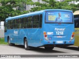 Biguaçu Transportes Coletivos Administração e Participação 1218 na cidade de Florianópolis, Santa Catarina, Brasil, por Bruno Barbosa Cordeiro. Número da foto: #:id.