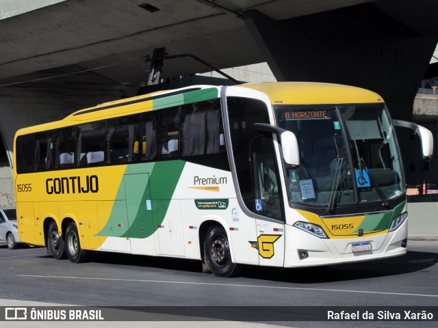Empresa Gontijo de Transportes 15055 na cidade de Belo Horizonte, Minas Gerais, Brasil, por Rafael da Silva Xarão. Número da foto: #12614032.