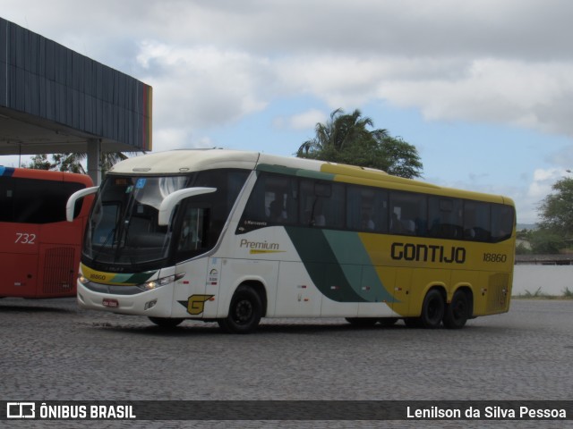 Empresa Gontijo de Transportes 18860 na cidade de Caruaru, Pernambuco, Brasil, por Lenilson da Silva Pessoa. Número da foto: #12615362.