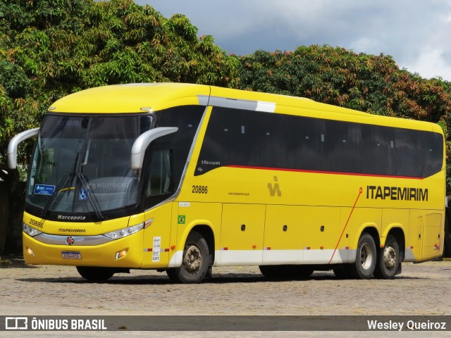 Viação Nova Itapemirim 20886 na cidade de Vitória da Conquista, Bahia, Brasil, por Wesley Queiroz. Número da foto: #12614626.