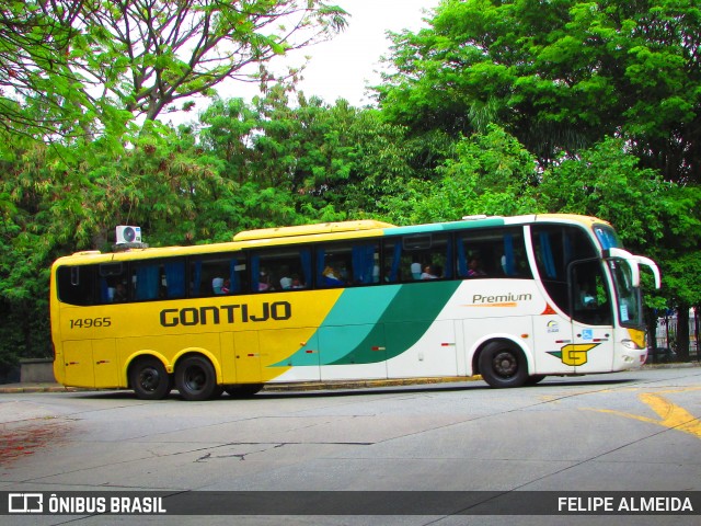Empresa Gontijo de Transportes 14965 na cidade de São Paulo, São Paulo, Brasil, por FELIPE ALMEIDA. Número da foto: #12615338.