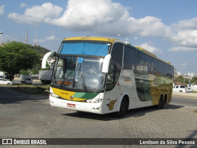 Empresa Gontijo de Transportes 17145 na cidade de Caruaru, Pernambuco, Brasil, por Lenilson da Silva Pessoa. Número da foto: #12615593.