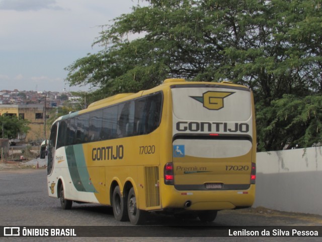 Empresa Gontijo de Transportes 17020 na cidade de Caruaru, Pernambuco, Brasil, por Lenilson da Silva Pessoa. Número da foto: #12614890.