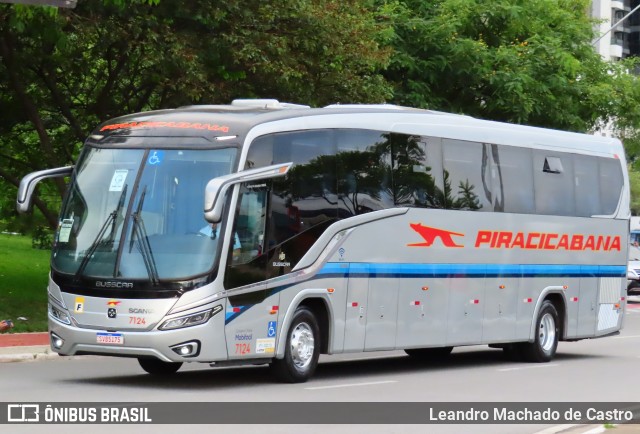 Viação Piracicabana 7124 na cidade de Barueri, São Paulo, Brasil, por Leandro Machado de Castro. Número da foto: #12615042.