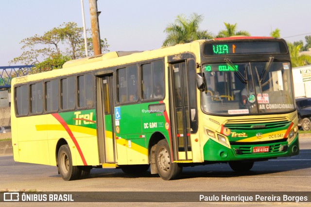 TREL - Transturismo Rei DC 6.041 na cidade de Duque de Caxias, Rio de Janeiro, Brasil, por Paulo Henrique Pereira Borges. Número da foto: #12614993.