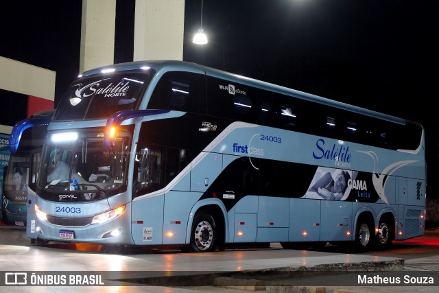 Expresso Satélite Norte 24003 na cidade de Imperatriz, Maranhão, Brasil, por Matheus Souza. Número da foto: #12615530.