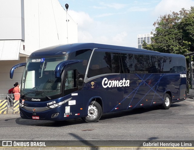 Viação Cometa 719576 na cidade de Rio de Janeiro, Rio de Janeiro, Brasil, por Gabriel Henrique Lima. Número da foto: #12615217.