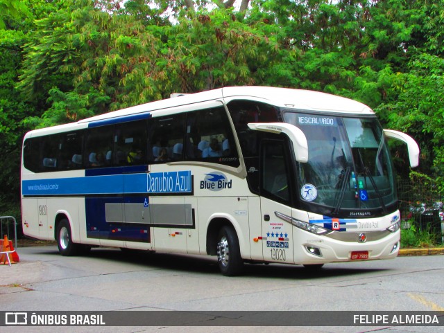 VIDA - Viação Danúbio Azul 19020 na cidade de São Paulo, São Paulo, Brasil, por FELIPE ALMEIDA. Número da foto: #12615351.