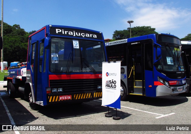 Viação Pirajuçara 11.004 na cidade de São Paulo, São Paulo, Brasil, por Luiz Petriz. Número da foto: #12613639.