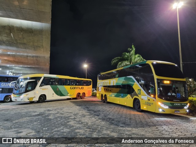 Empresa Gontijo de Transportes 23010 na cidade de Uberlândia, Minas Gerais, Brasil, por Anderson Gonçalves da Fonseca. Número da foto: #12613352.