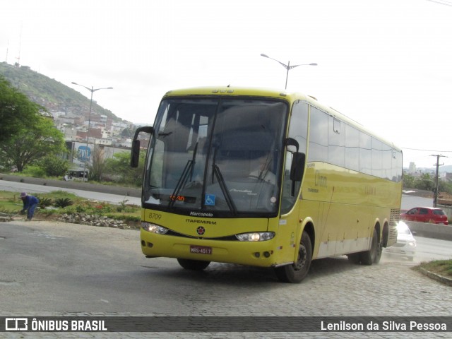 Viação Itapemirim 8709 na cidade de Caruaru, Pernambuco, Brasil, por Lenilson da Silva Pessoa. Número da foto: #12615613.