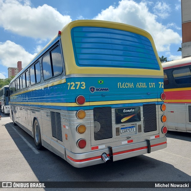 Ônibus Particulares 7273 na cidade de Barueri, São Paulo, Brasil, por Michel Nowacki. Número da foto: #12615611.