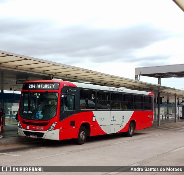 Itajaí Transportes Coletivos 2066 na cidade de Campinas, São Paulo, Brasil, por Andre Santos de Moraes. Número da foto: #12614325.