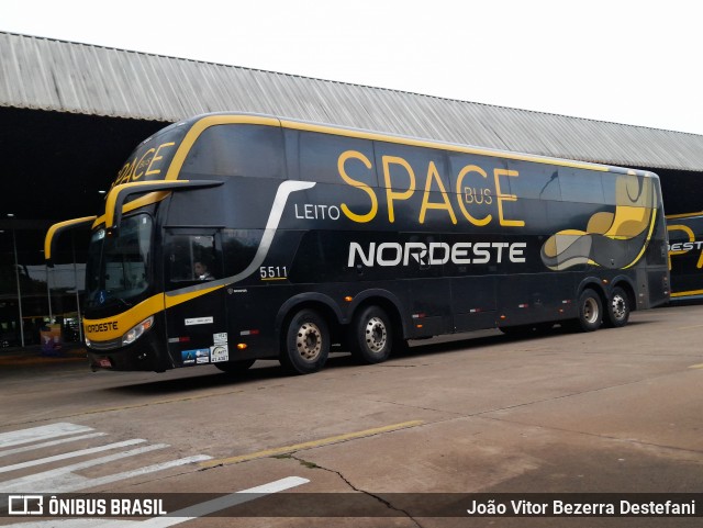 Expresso Nordeste 5511 na cidade de Maringá, Paraná, Brasil, por João Vitor Bezerra Destefani. Número da foto: #12618179.