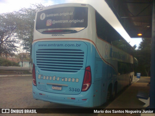 Emtram 5340 na cidade de Piritiba, Bahia, Brasil, por Mario dos Santos Nogueira Junior. Número da foto: #12618144.