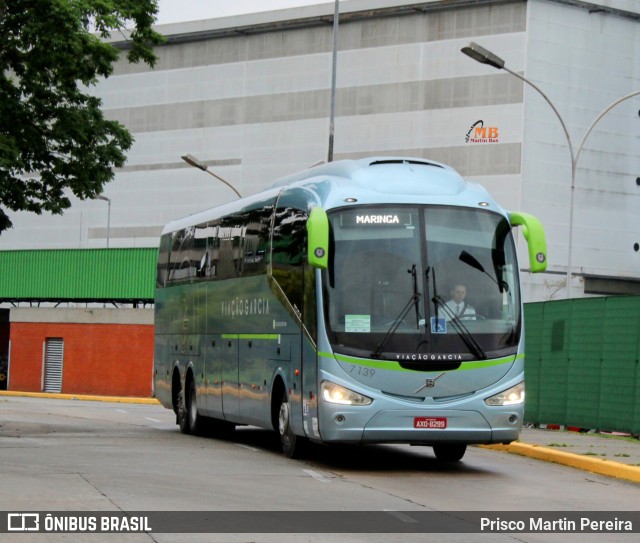 Viação Garcia 7139 na cidade de São Paulo, São Paulo, Brasil, por Prisco Martin Pereira. Número da foto: #12615738.