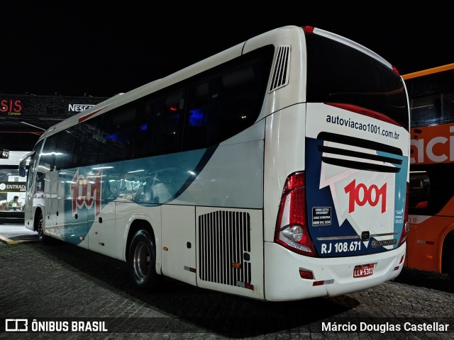Auto Viação 1001 RJ 108.671 na cidade de Campos dos Goytacazes, Rio de Janeiro, Brasil, por Márcio Douglas Castellar. Número da foto: #12615864.