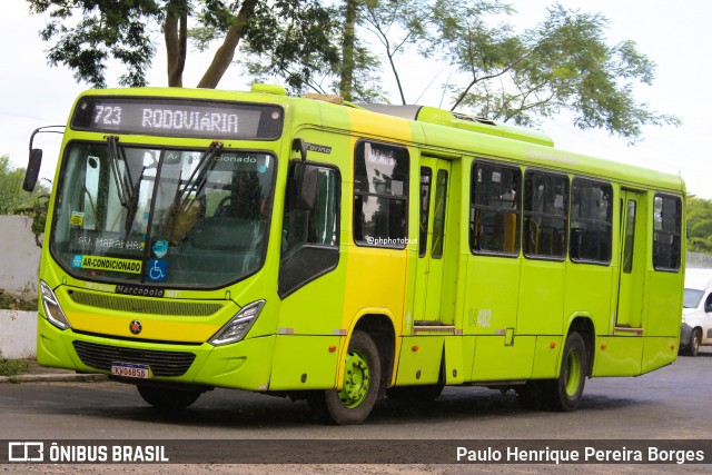 Transcol Transportes Coletivos 04482 na cidade de Teresina, Piauí, Brasil, por Paulo Henrique Pereira Borges. Número da foto: #12617240.