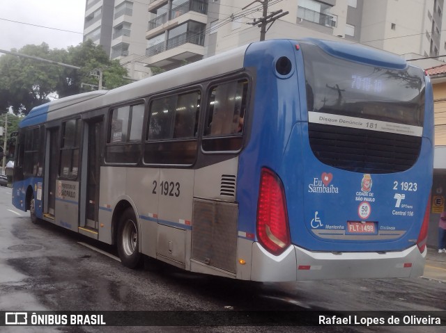 Sambaíba Transportes Urbanos 2 1923 na cidade de São Paulo, São Paulo, Brasil, por Rafael Lopes de Oliveira. Número da foto: #12617400.