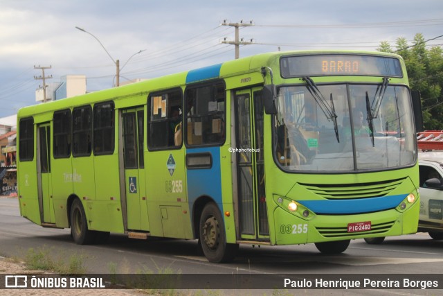 EMTRACOL - Empresa de Transportes Coletivos 03255 na cidade de Teresina, Piauí, Brasil, por Paulo Henrique Pereira Borges. Número da foto: #12617385.