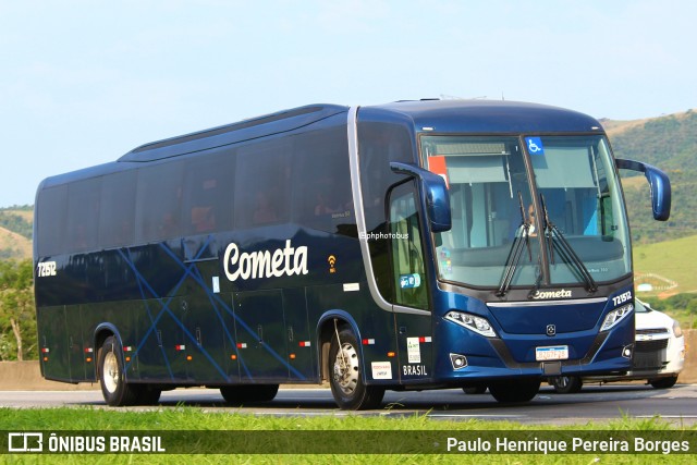 Viação Cometa 721512 na cidade de Aparecida, São Paulo, Brasil, por Paulo Henrique Pereira Borges. Número da foto: #12617229.