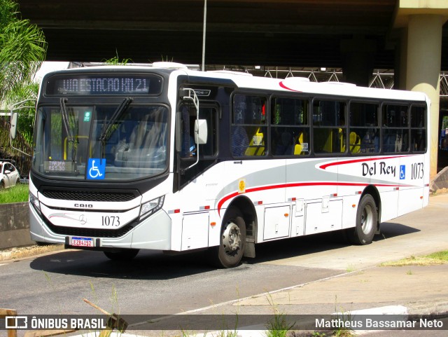Del Rey Transportes 1073 na cidade de Carapicuíba, São Paulo, Brasil, por Mattheus Bassamar Neto. Número da foto: #12618016.