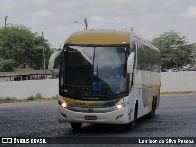 Empresa Gontijo de Transportes 19385 na cidade de Caruaru, Pernambuco, Brasil, por Lenilson da Silva Pessoa. Número da foto: #12616276.
