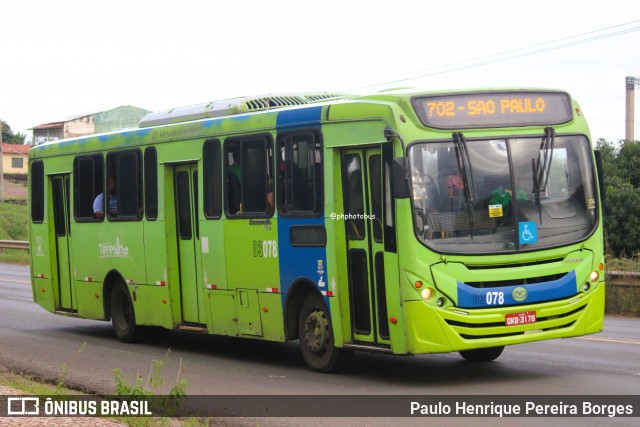 TransFácil Transporte Coletivo 03078 na cidade de Teresina, Piauí, Brasil, por Paulo Henrique Pereira Borges. Número da foto: #12617353.