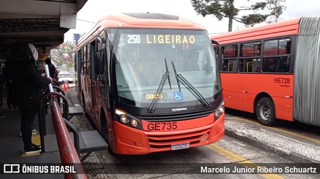 Viação Cidade Sorriso >> Viação Sorriso de Curitiba GE735 na cidade de Curitiba, Paraná, Brasil, por Marcelo Junior Ribeiro Schuartz. Número da foto: #12617372.