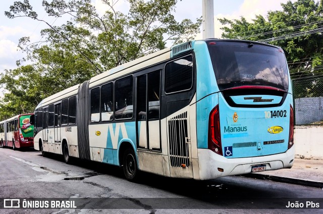 Vega Manaus Transporte 1014002 na cidade de Manaus, Amazonas, Brasil, por João Pbs. Número da foto: #12615957.