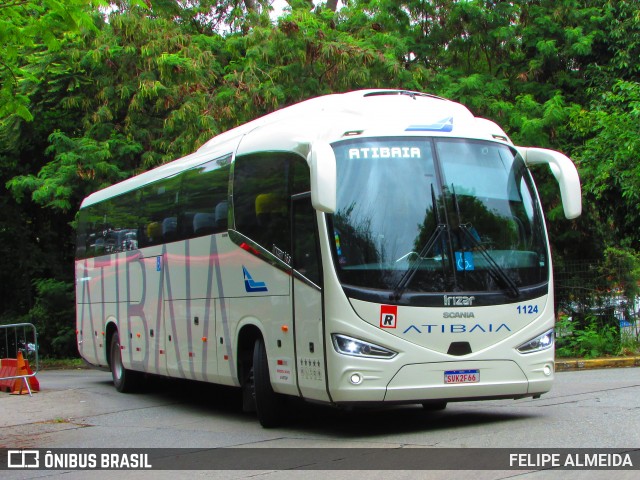 Viação Atibaia São Paulo 1124 na cidade de São Paulo, São Paulo, Brasil, por FELIPE ALMEIDA. Número da foto: #12617033.