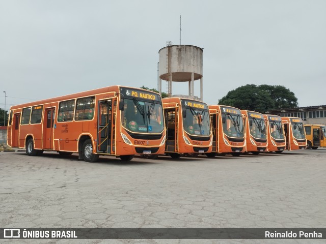 Auto Viação São José dos Pinhais EI007 na cidade de Curitiba, Paraná, Brasil, por Reinaldo Penha. Número da foto: #12617475.