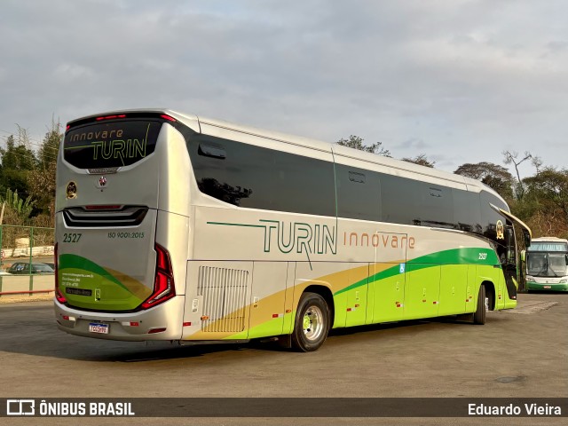Turin Transportes 2527 na cidade de Ouro Branco, Minas Gerais, Brasil, por Eduardo Vieira. Número da foto: #12617624.