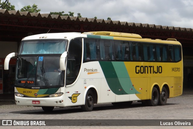 Empresa Gontijo de Transportes 14370 na cidade de Vitória da Conquista, Bahia, Brasil, por Lucas Oliveira. Número da foto: #12616433.