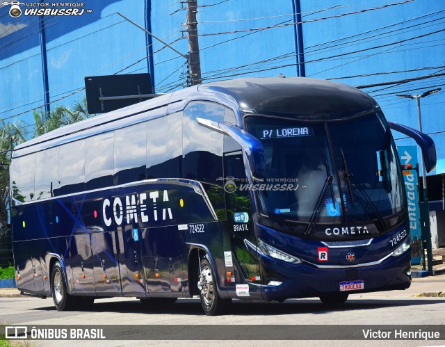 Viação Cometa 724522 na cidade de São Paulo, São Paulo, Brasil, por Victor Henrique. Número da foto: #12616877.