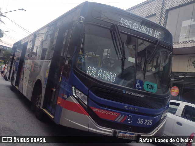 Vipol Transportes Rodoviários - TIPBUS - Transportes Intermunicipal 36.235 na cidade de São Paulo, São Paulo, Brasil, por Rafael Lopes de Oliveira. Número da foto: #12617365.