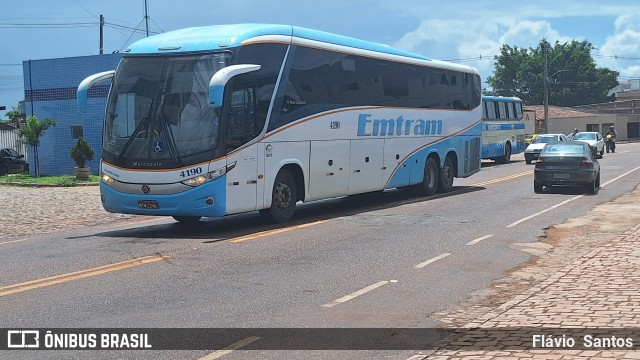 Emtram 4190 na cidade de Barra da Estiva, Bahia, Brasil, por Flávio  Santos. Número da foto: #12618001.