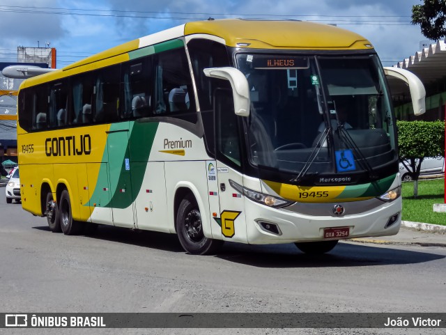 Empresa Gontijo de Transportes 19455 na cidade de Itabuna, Bahia, Brasil, por João Victor. Número da foto: #12617851.