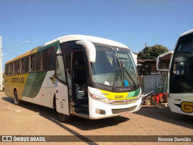 Empresa Gontijo de Transportes 3220 na cidade de Virgem da Lapa, Minas Gerais, Brasil, por Ronnie Damião. Número da foto: #12617774.