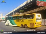 Empresa Gontijo de Transportes 14390 na cidade de Belo Horizonte, Minas Gerais, Brasil, por Valter Francisco. Número da foto: #12616453.