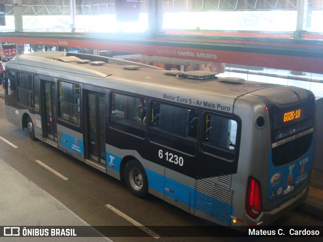 Viação Grajaú S.A. 6 1230 na cidade de São Paulo, São Paulo, Brasil, por Mateus C.  Cardoso. Número da foto: #12619151.