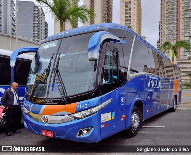 Transportes Jangada 9143 na cidade de Barueri, São Paulo, Brasil, por Sérgiane Gisele da Silva. Número da foto: #12621235.