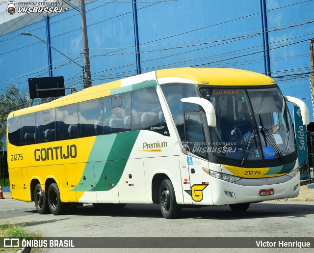 Empresa Gontijo de Transportes 21275 na cidade de São Paulo, São Paulo, Brasil, por Victor Henrique. Número da foto: #12620780.