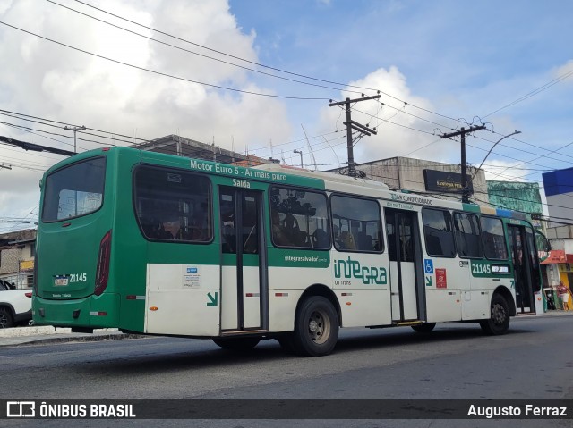 OT Trans - Ótima Salvador Transportes 21145 na cidade de Salvador, Bahia, Brasil, por Augusto Ferraz. Número da foto: #12618422.