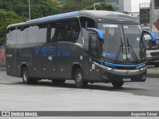 Fácil Transportes e Turismo RJ 140.046 na cidade de Rio de Janeiro, Rio de Janeiro, Brasil, por Augusto César. Número da foto: #12621489.