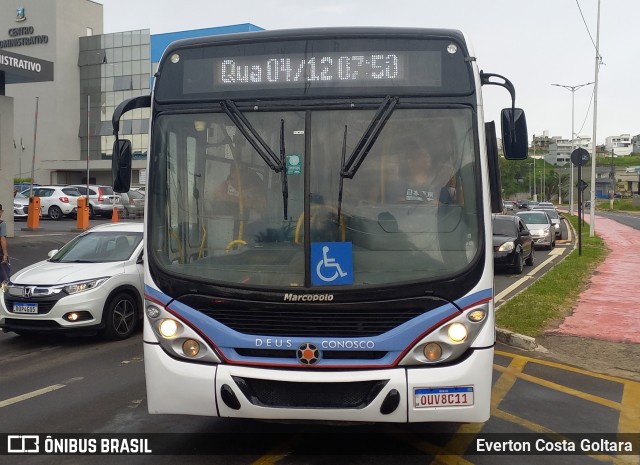 Emanuel Transportes 1325 na cidade de Cariacica, Espírito Santo, Brasil, por Everton Costa Goltara. Número da foto: #12618954.
