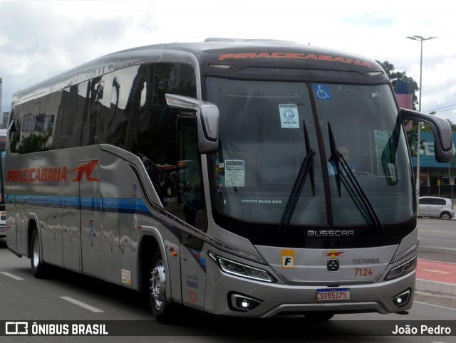Viação Piracicabana 7124 na cidade de Barueri, São Paulo, Brasil, por João Pedro. Número da foto: #12621241.