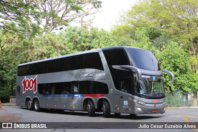 Auto Viação 1001 RJ 108.1138 na cidade de São Paulo, São Paulo, Brasil, por Julio Cesar Euzebio Alves. Número da foto: #12618957.