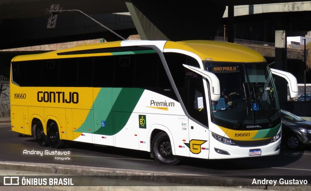 Empresa Gontijo de Transportes 19660 na cidade de Belo Horizonte, Minas Gerais, Brasil, por Andrey Gustavo. Número da foto: #12618597.